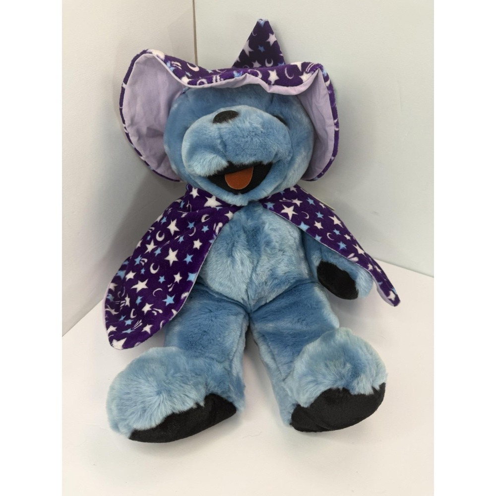 Grateful Dead 14" Warlock Bear Liquid Blue Plush 10/9/89 Hampton Coliseum